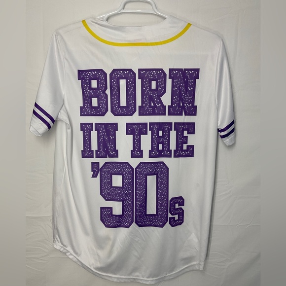 NWT Unisex Nickelodeon Rugrats Born in the 90s White Jersey Medium - Picture 3 of 5